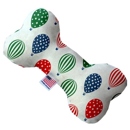 Mirage Pet Products Hot Air Balloons Canvas Bone Dog Toy 10 in. 1237-CTYBN10
